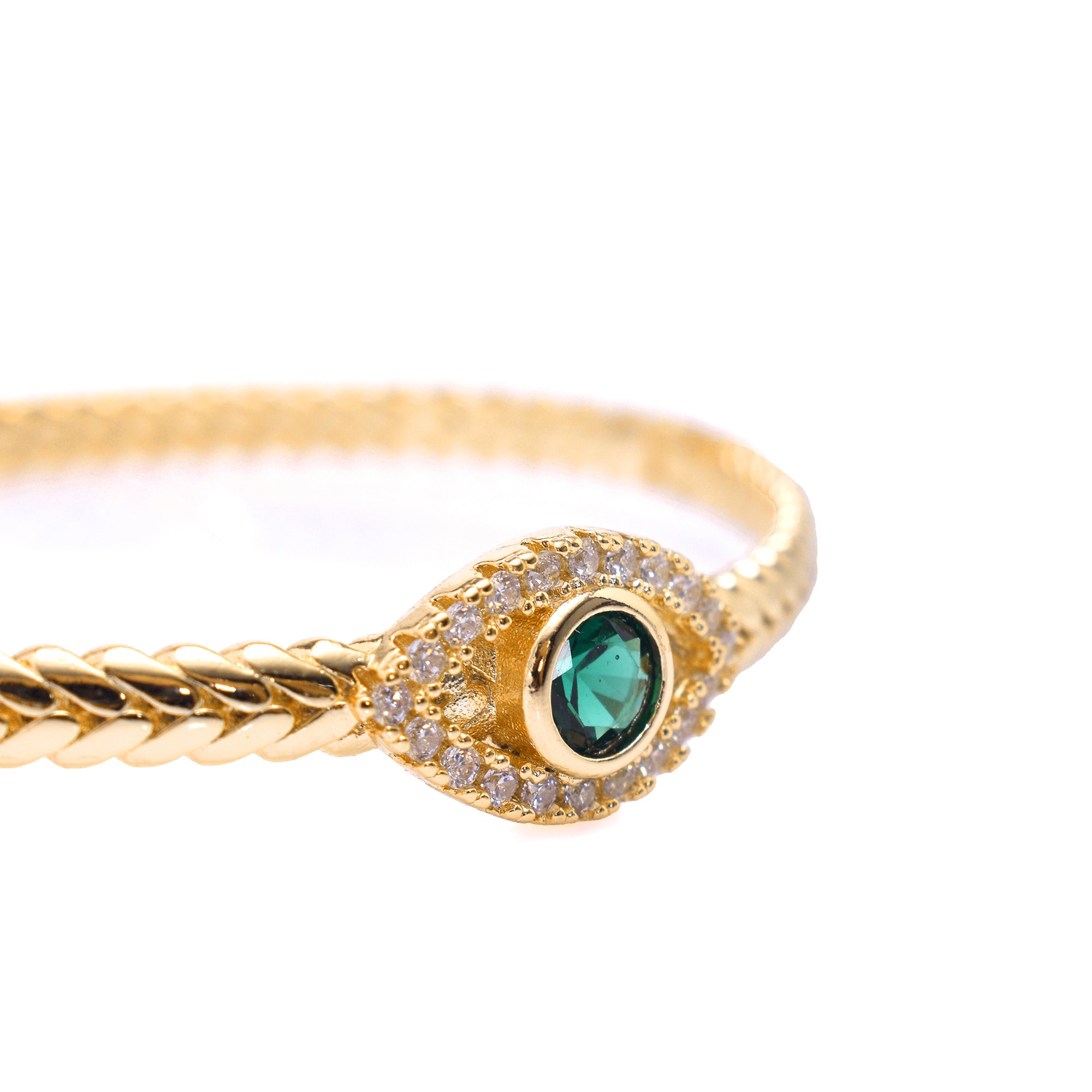 GREEN EYE BRACELET