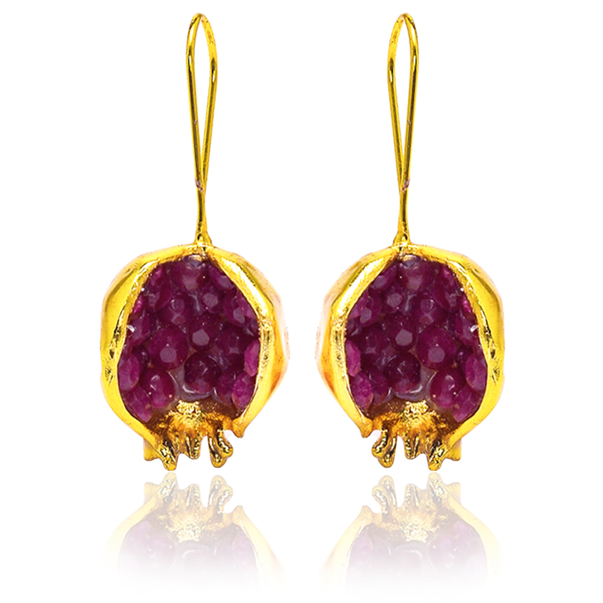 POMEGRANATE EARRINGS