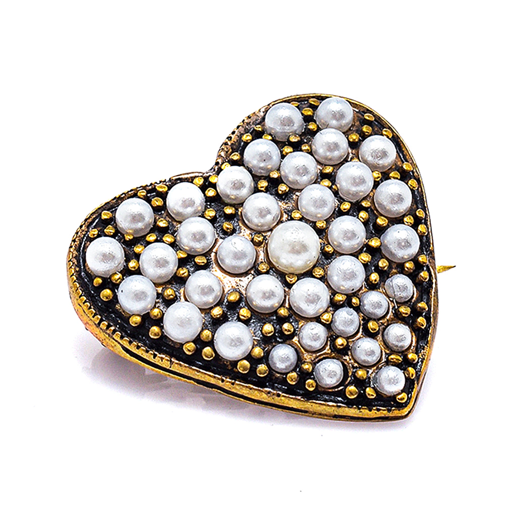 HEART BROOCH