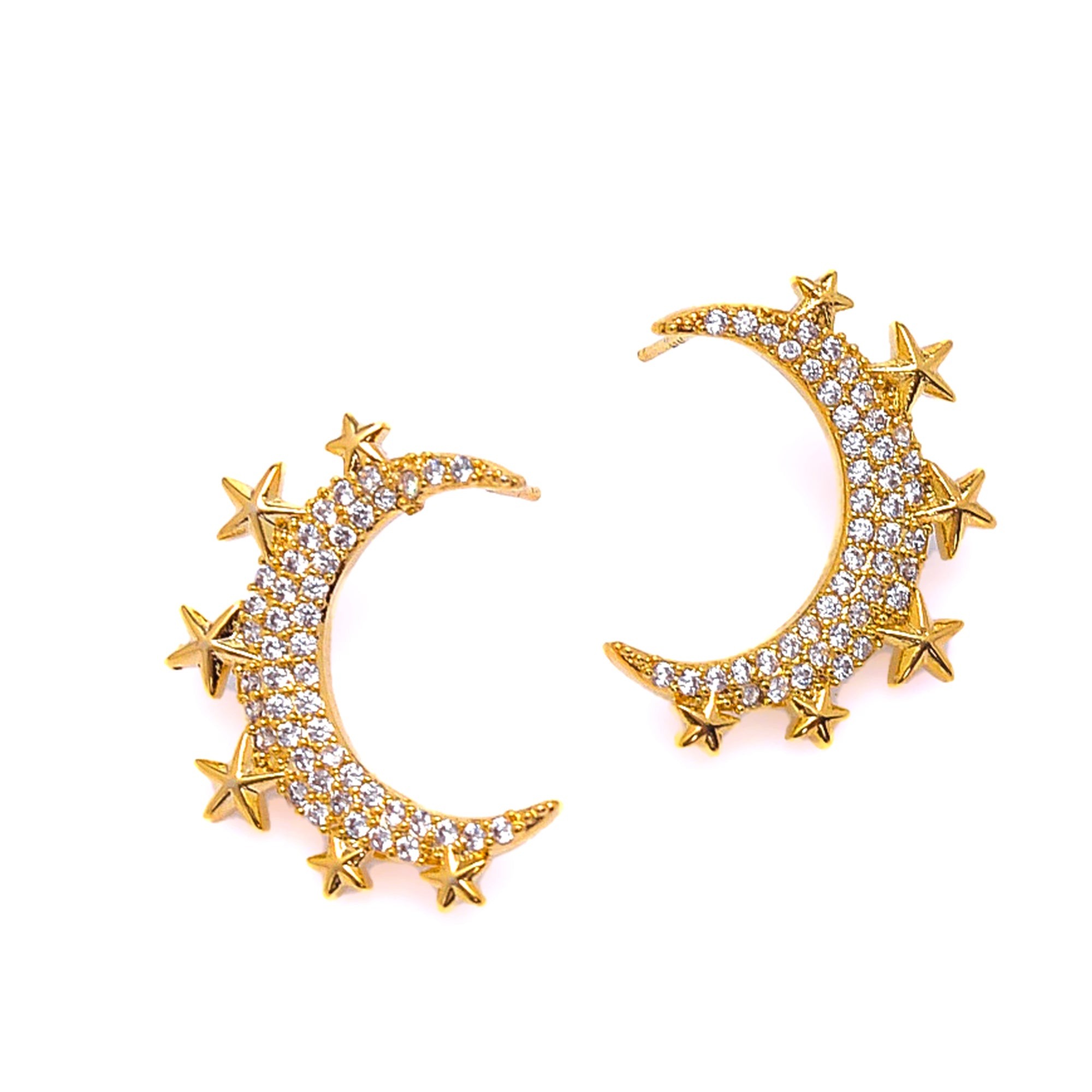MOON AND STARS EARRINGS