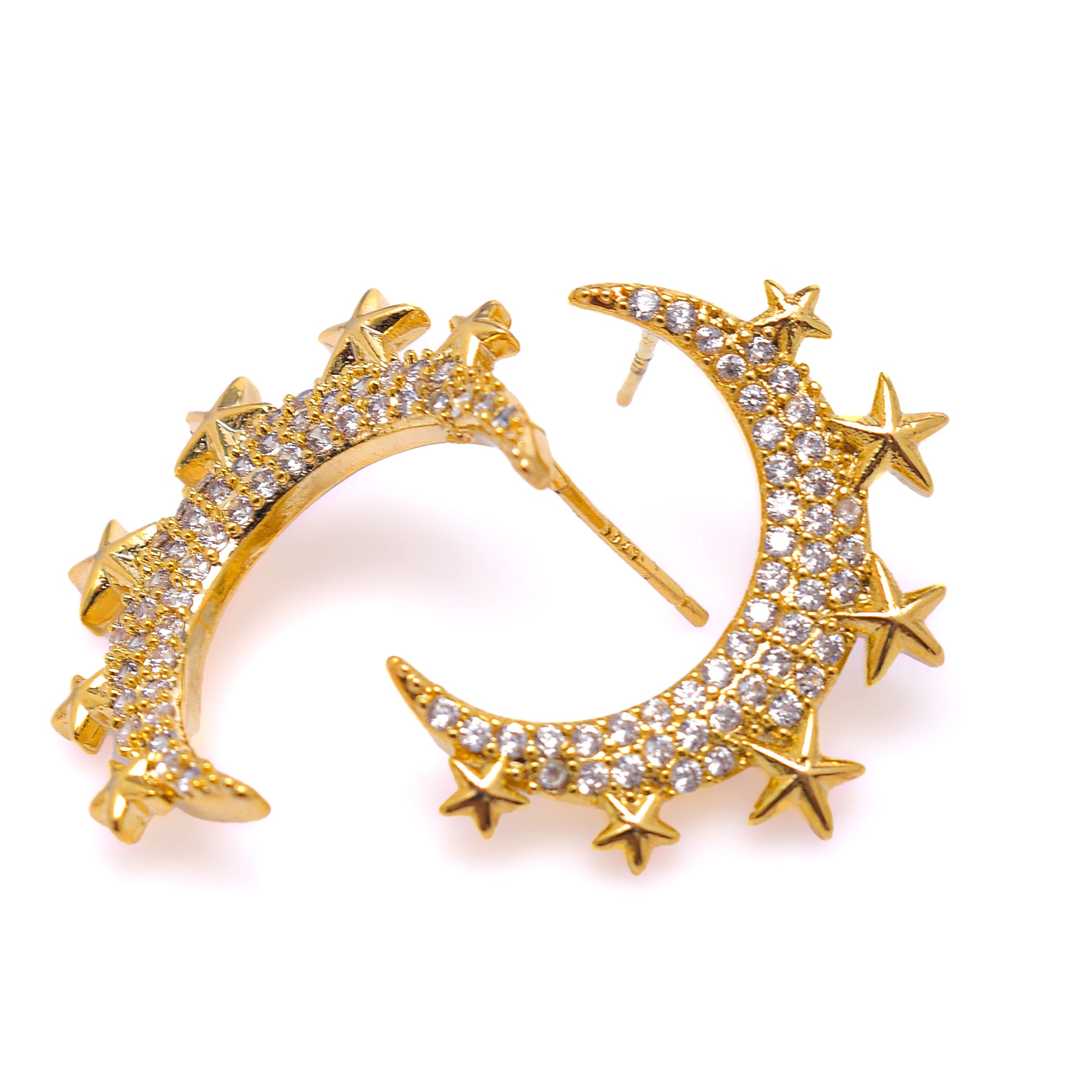 MOON AND STARS EARRINGS