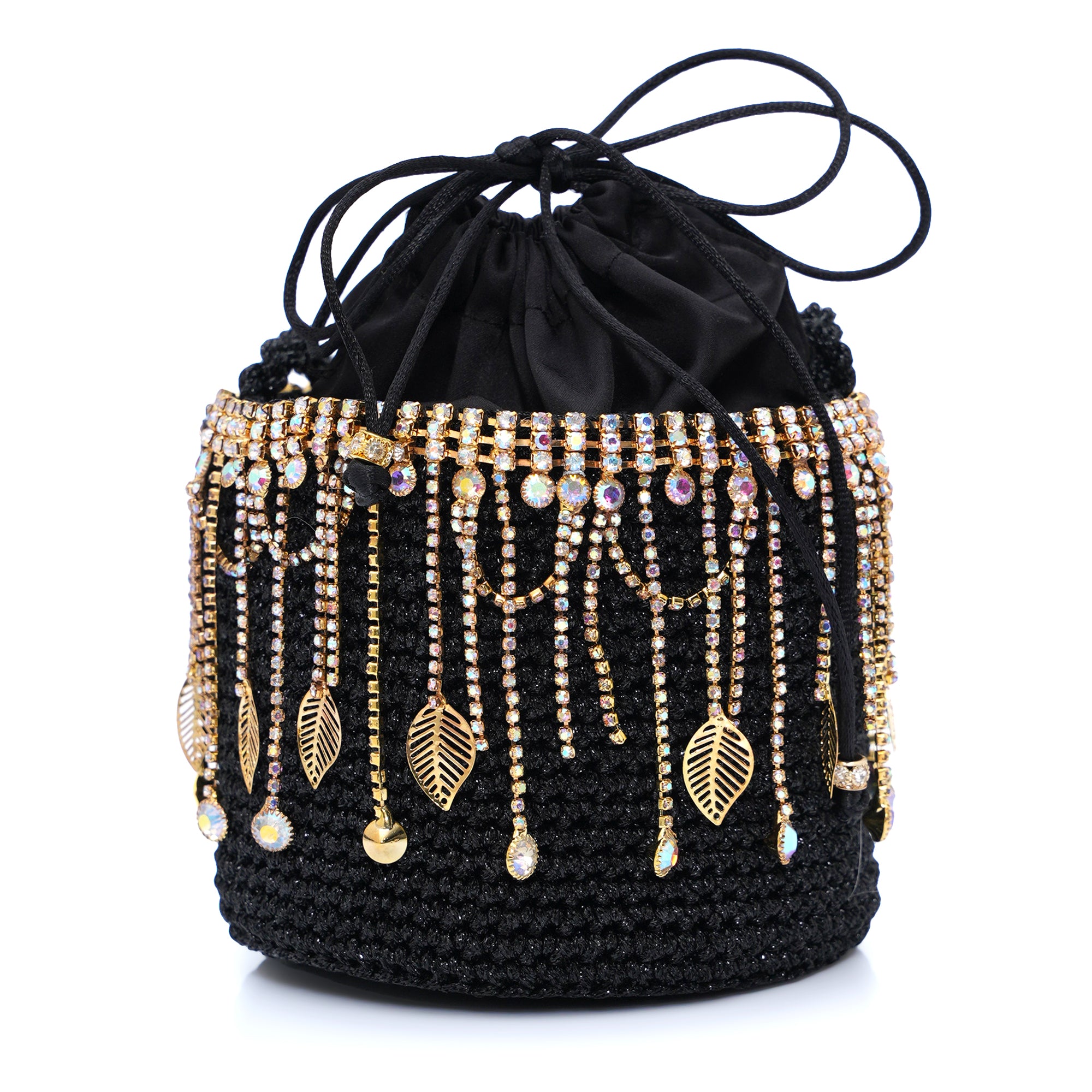 EMILY BAG IN BLACK/GOLD
