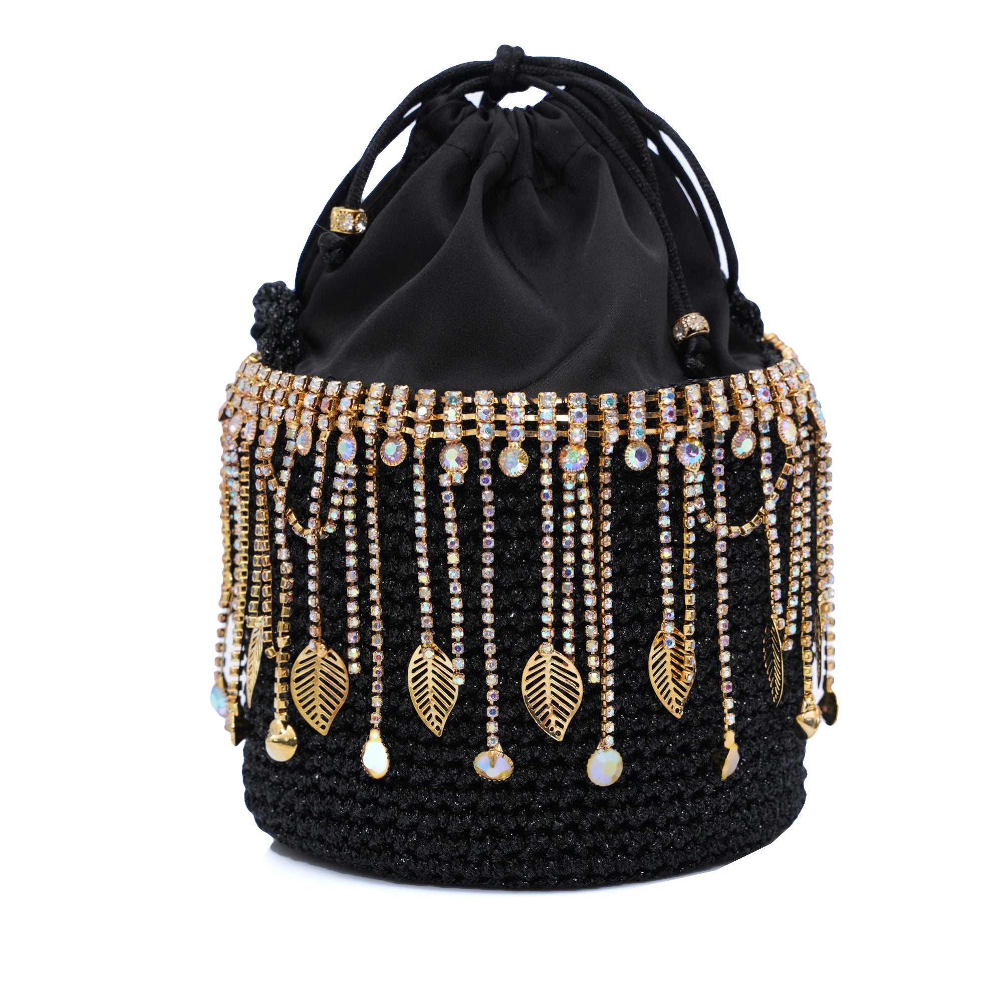 EMILY BAG IN BLACK/GOLD