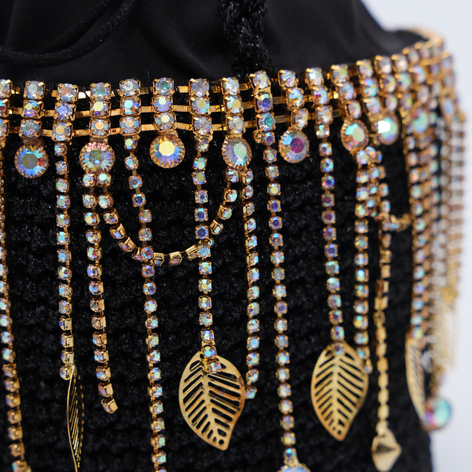 EMILY BAG IN BLACK/GOLD