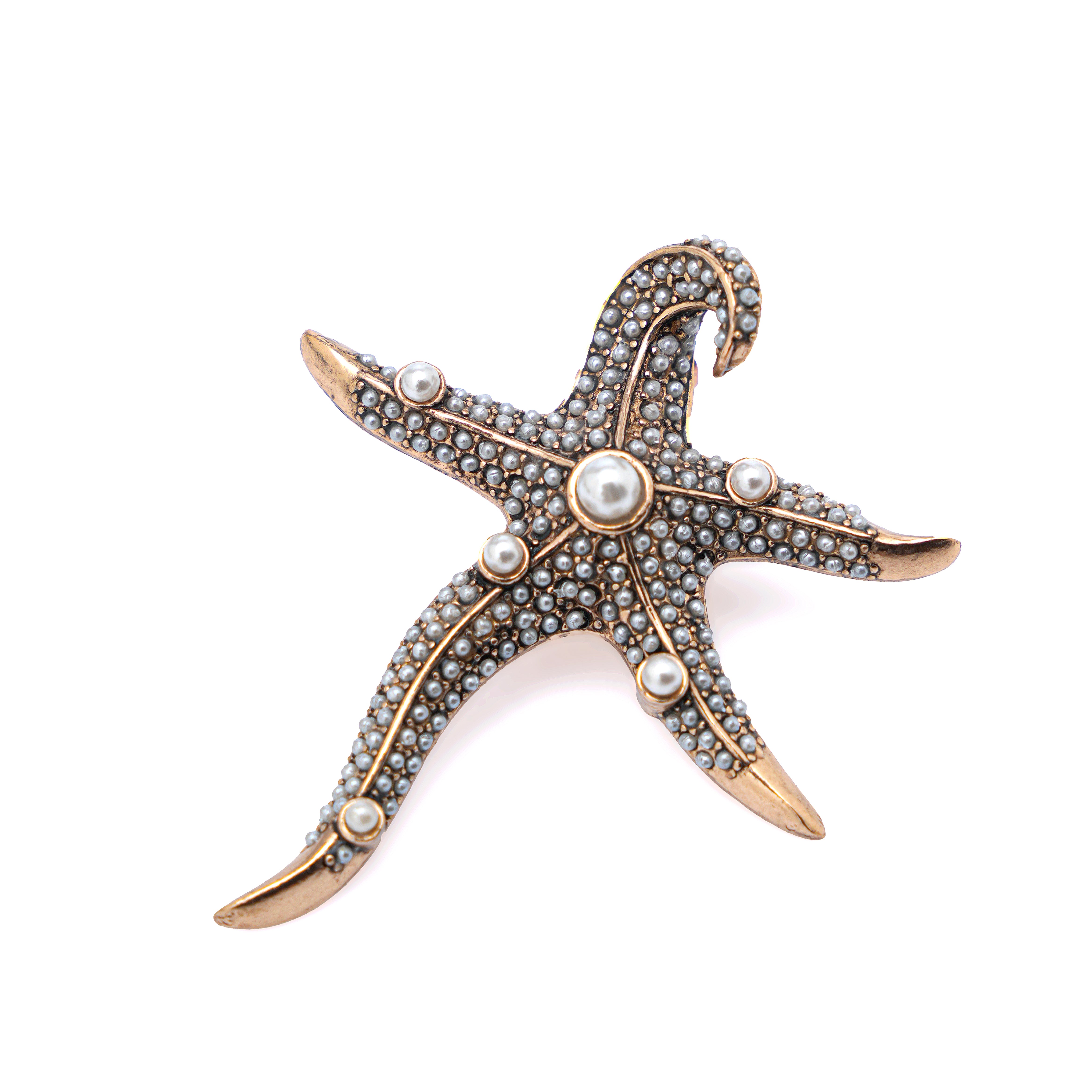 PEARLY STARFISH EARRINGS