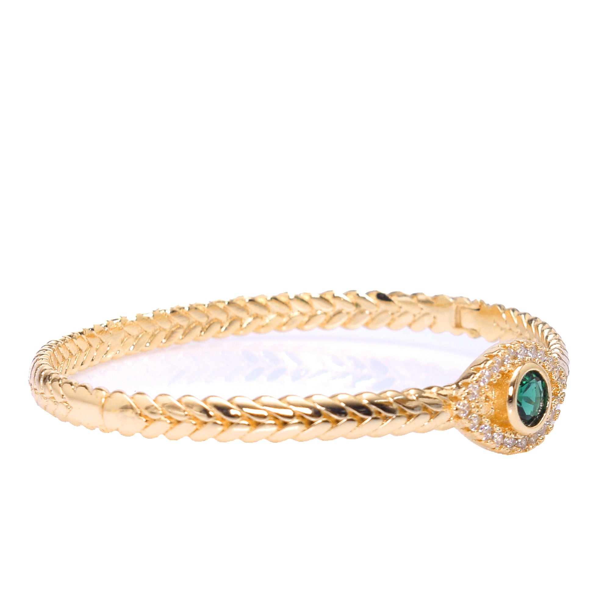 GREEN EYE BRACELET