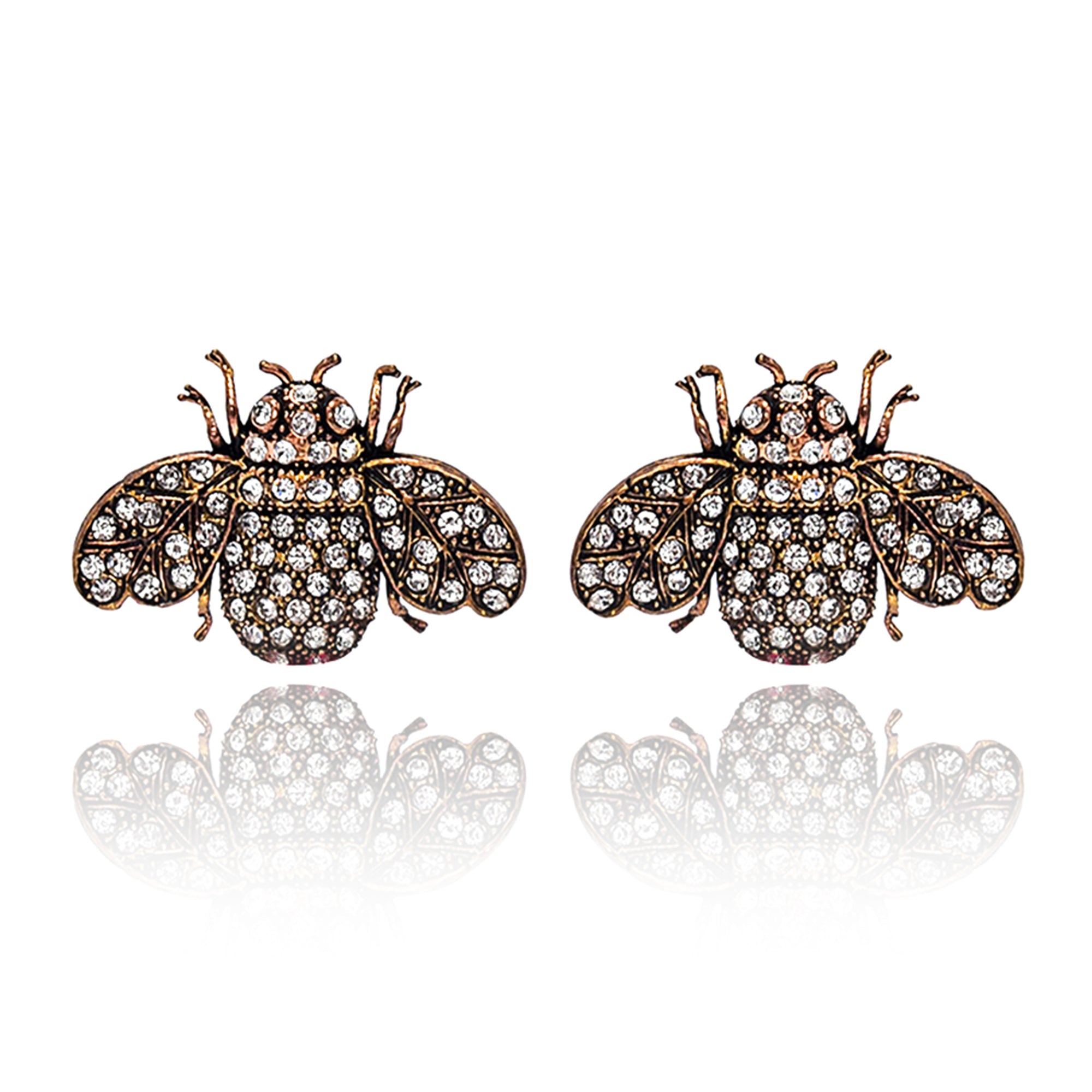 BE BEE EARRINGS WITH PEARL