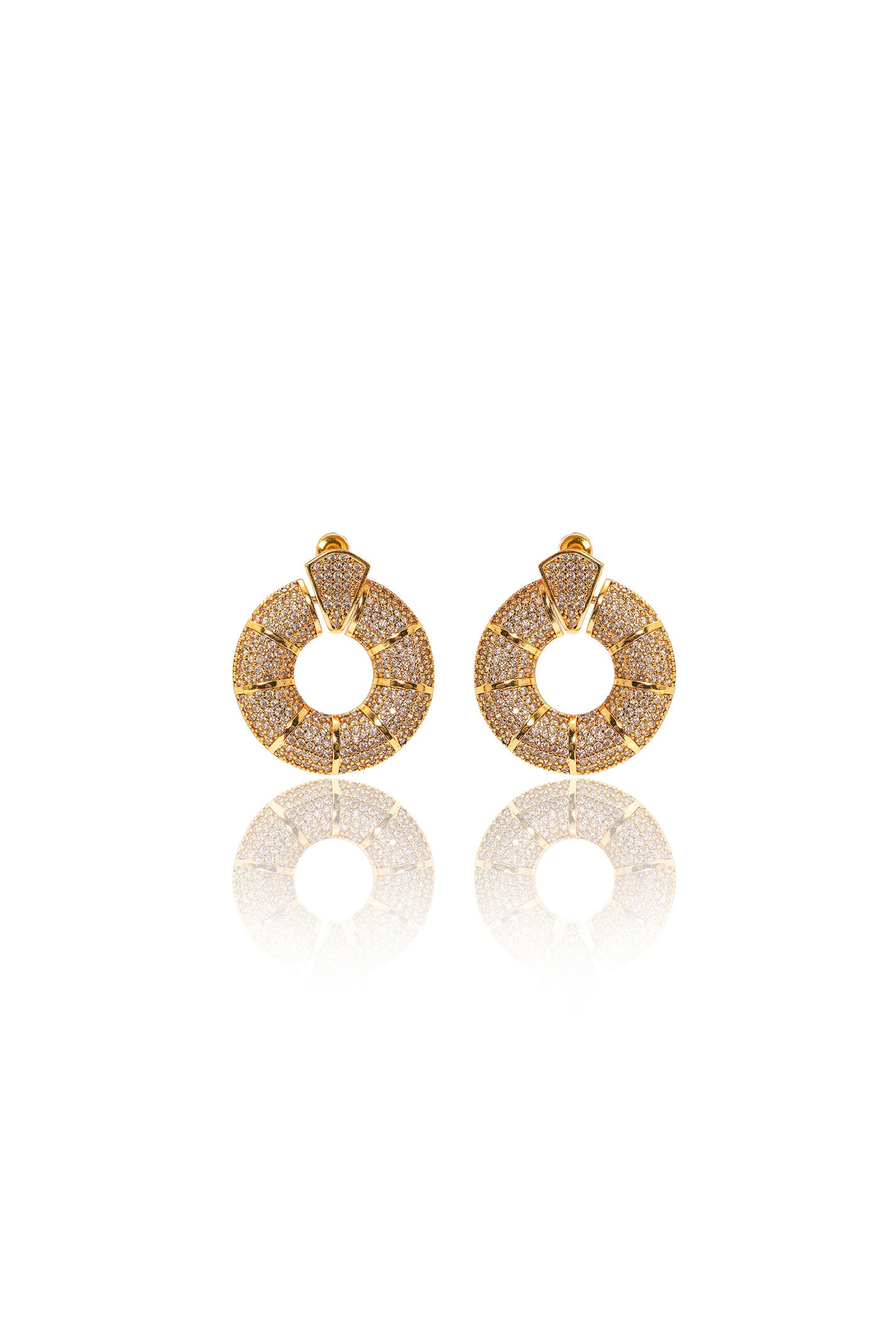 SILVER CIRCLE EARRINGS