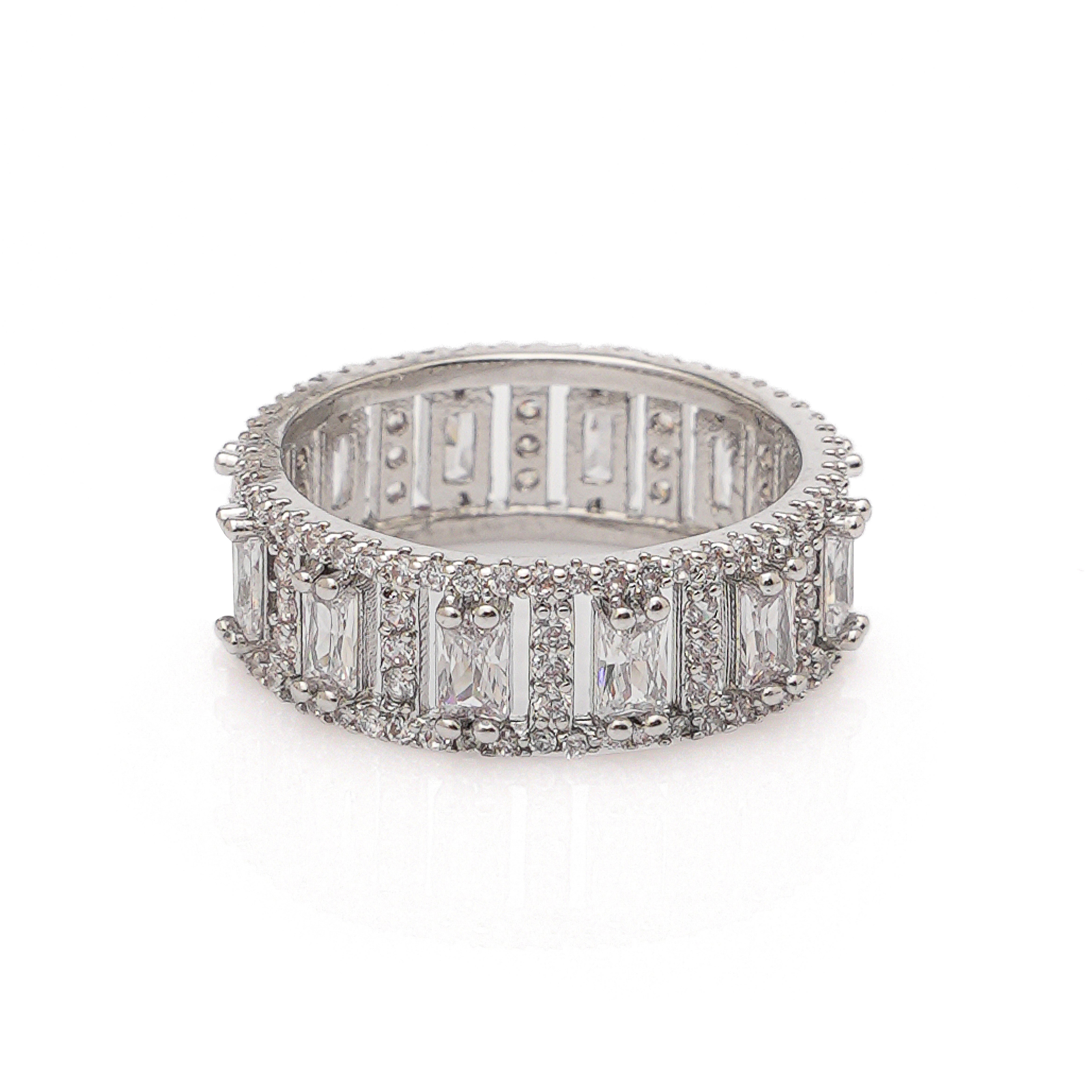 BAGUETTE ROUND RING